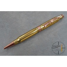308 Bullet Pen Copper with Gun Clip
